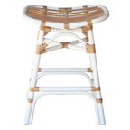 Tabouret de comptoir en rotin Damara