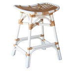 Tabouret de comptoir en rotin Damara