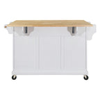 Kitchen Island Cart/Utility Storage Trolley with Storage Drawers