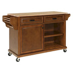 Kitchen Island Cart/Utility Storage Trolley with Storage Drawers