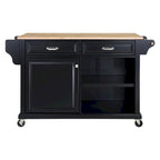Kitchen Island Cart/Utility Storage Trolley with Storage Drawers