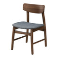 Chaises d'appoint en bois massif Largo (lot de 2)