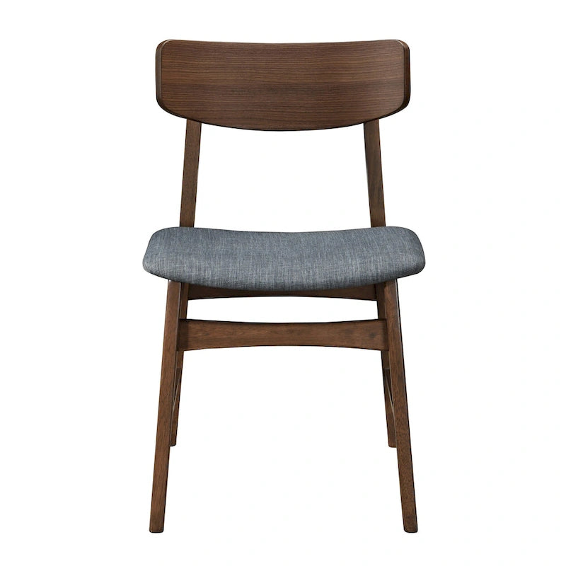 Chaises d'appoint en bois massif Largo (lot de 2)