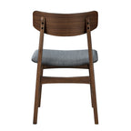 Chaises d'appoint en bois massif Largo (lot de 2)