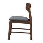 Chaises d'appoint en bois massif Largo (lot de 2)
