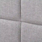 CorLiving Bellevue Dark Grey Upholstered Panel Bed, King