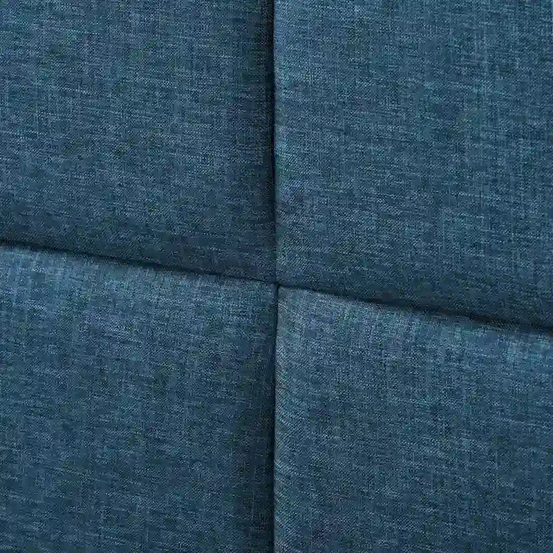 CorLiving Bellevue Dark Grey Upholstered Panel Bed, King