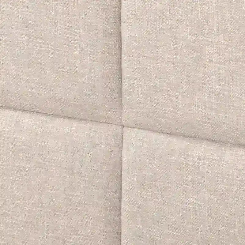 CorLiving Bellevue Dark Grey Upholstered Panel Bed, King