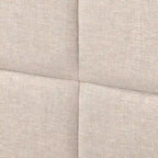 CorLiving Bellevue Dark Grey Upholstered Panel Bed, King