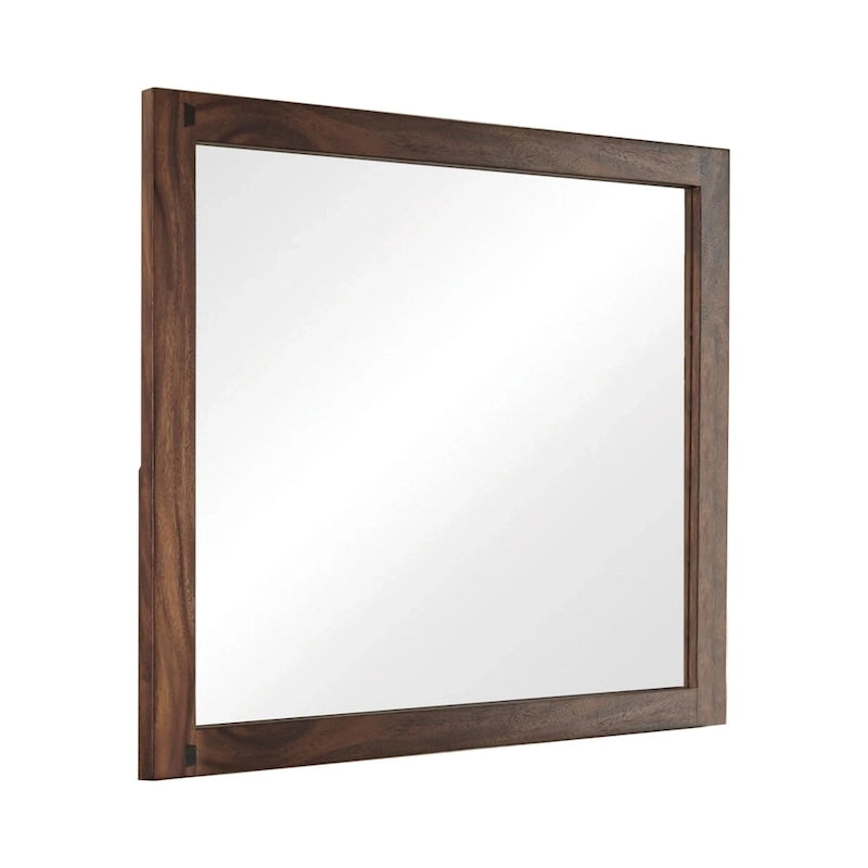 Ensemble de chambre à coucher 6 pièces Capistrano Noyer Fumée avec plateforme