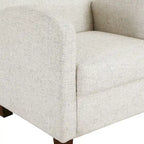 Aiden Chair & Ottoman with Espresso Legs