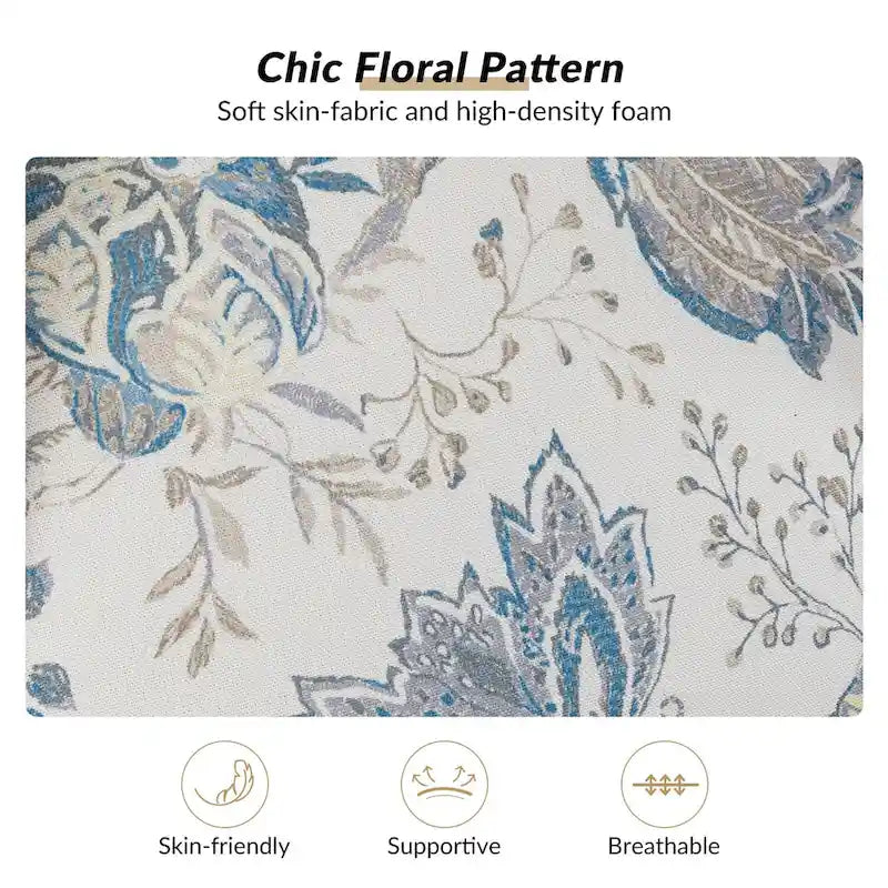 Epimethis Traditional Fabric Accent Wingback Armchair with Turned Legs by HULALA HOME