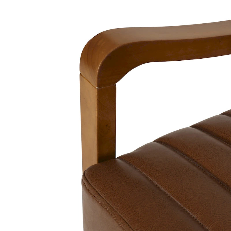 Munro Channel Stitch Pushback Recliner by Christopher Knight Home