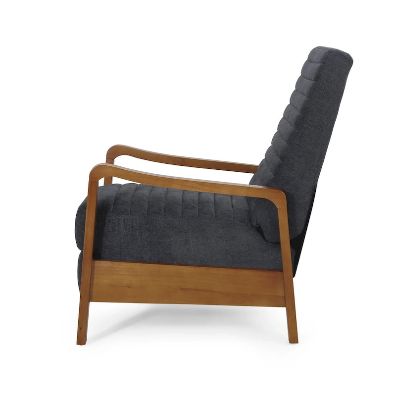 Munro Channel Stitch Pushback Recliner by Christopher Knight Home
