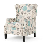 Wescott Wingback Pushback Recliner by Christopher Knight Home