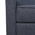 Denison Upholstered Loveseat Pushback Recliner by Christopher Knight Home