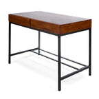 Ebany Industrial Acacia Wood Storage Desk by Christopher Knight Home