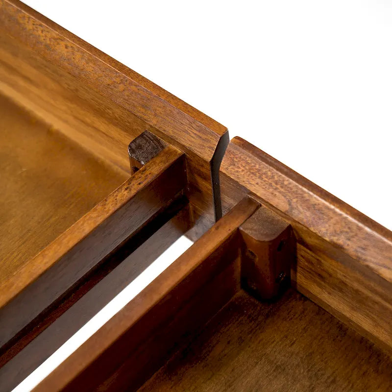 Ebany Industrial Acacia Wood Storage Desk by Christopher Knight Home