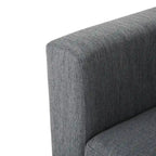 Clemons Contemporary Fabric 4-seater Sofa with Accent Pillows by Christopher Knight Home