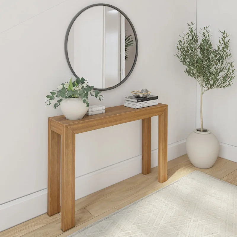 Console moderne poutres et planches - 46