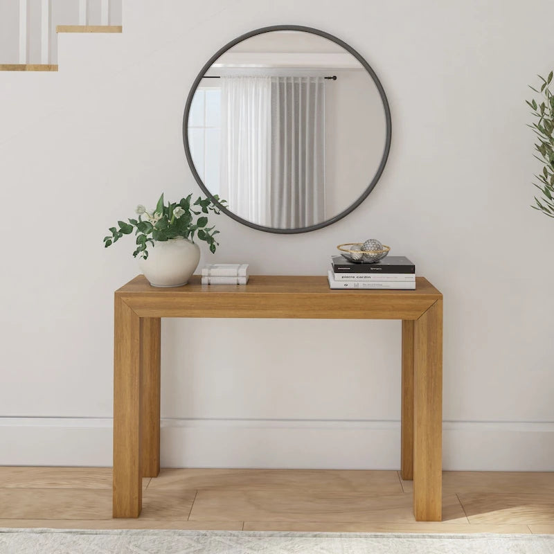 Console moderne poutres et planches - 46