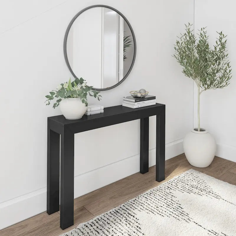 Console moderne poutres et planches - 46