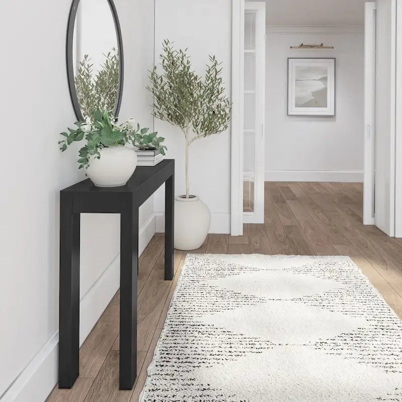 Console moderne poutres et planches - 46