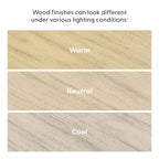 Console moderne poutres et planches - 46