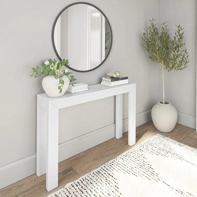Console moderne poutres et planches - 46