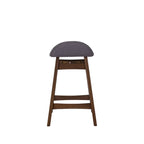 Space Savers Satin Walnut 24 Inch Counter Chair (Set of 2)
