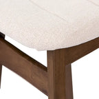 Space Savers Satin Walnut 24 Inch Counter Chair (Set of 2)
