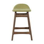Space Savers Satin Walnut 24 Inch Counter Chair (Set of 2)