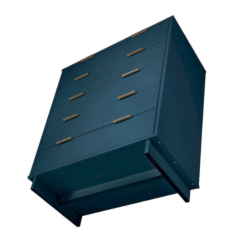 Manhattan Comfort Granville 45.27 Modern Tall 5 Drawer Dresser