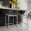 Tabouret fantôme en acrylique Sasha, design Lucite (lot de deux)