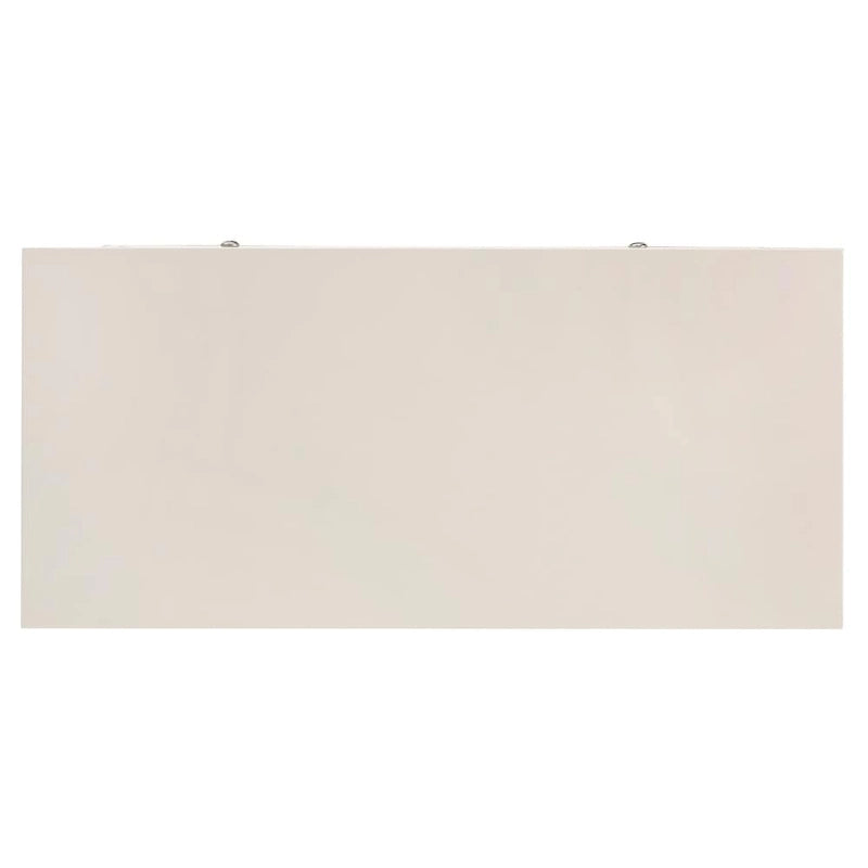 Thea White Finish Beige Linen Drawer Face Dresser by iNSPIRE Q Classic