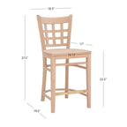 Tabouret de comptoir Levan (lot de 2)