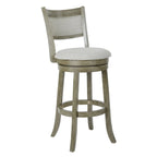 Tabouret pivotant McNiven de 30 pouces The Gray Barn avec dossier plein