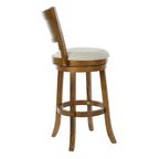 Tabouret pivotant McNiven de 30 pouces The Gray Barn avec dossier plein