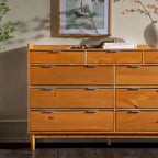 Commode en bois massif de qualité supérieure Middlebrook Modern Gallery