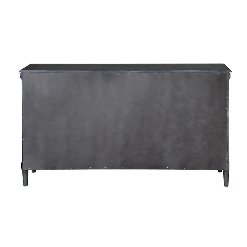 Commode double à 6 tiroirs Joneigh Traditional de 60 pouces de large par Furniture of America