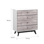 Simple Living Crislana 4-drawer Chest