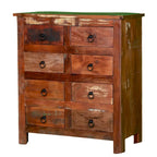 Maadze 32 Wide Reclaimed wood 8-Drawers Chest
