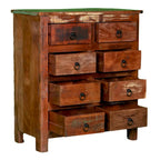 Maadze 32 Wide Reclaimed wood 8-Drawers Chest