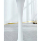 31.5White Tulip Table Mid-century Dining Table for 2-4 people With Round Mdf Table Top, Leisure Coffee Table