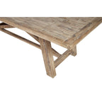 Table à manger extensible Newberry, Chêne clair vieilli