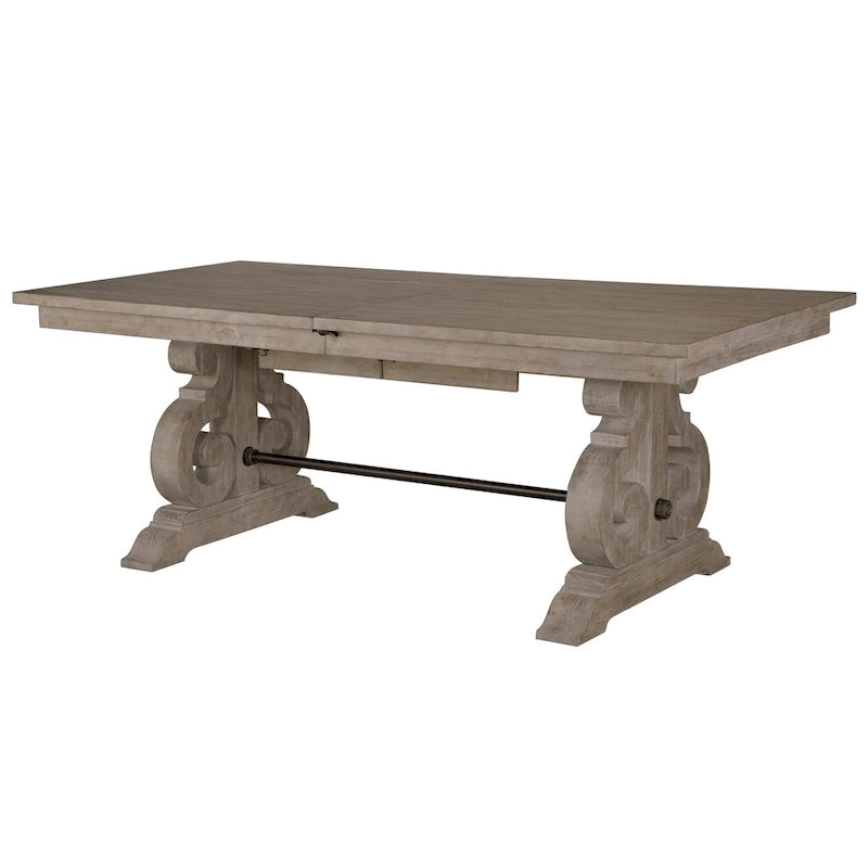 The Gray Barn Manderley Dove Tail Grey Dining Table - dove tail grey