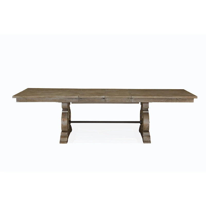 The Gray Barn Manderley Dove Tail Grey Dining Table - dove tail grey