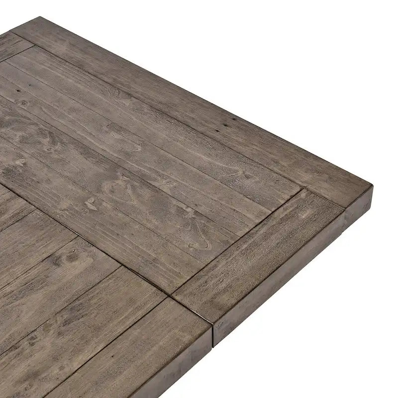 Kasey Reclaimed Pine Extension 84-114 Dining Table by Kosas Home