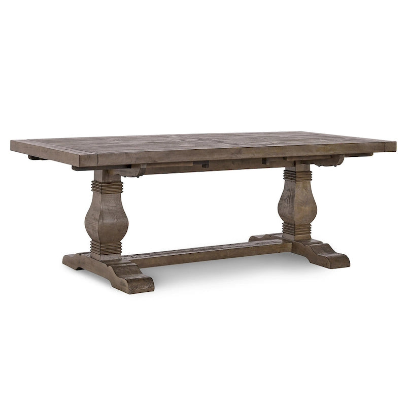 Kasey Reclaimed Pine Extension 84-114 Dining Table by Kosas Home