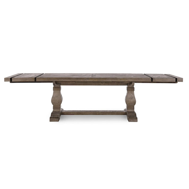 Kasey Reclaimed Pine Extension 84-114 Dining Table by Kosas Home
